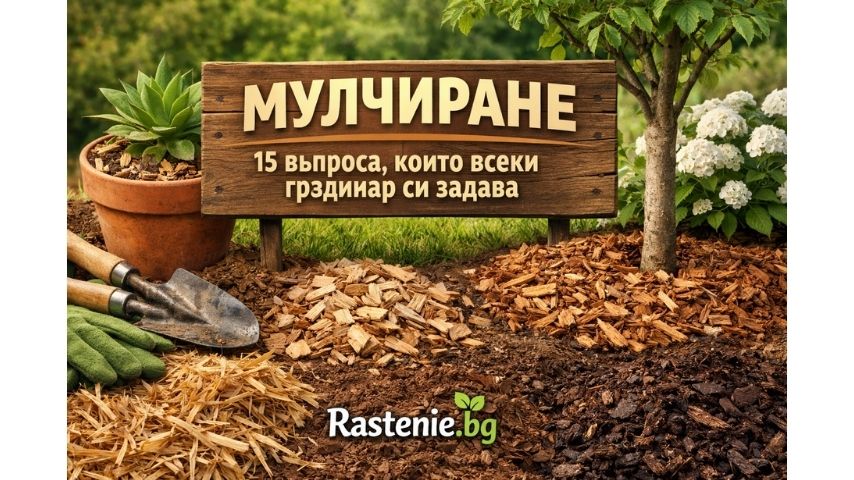 Мулчиране на растения
